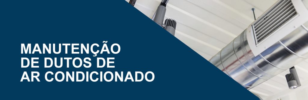 manutenção de dutos de ar condicionado